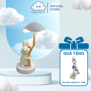Đèn Thỏ Ôm Hoa