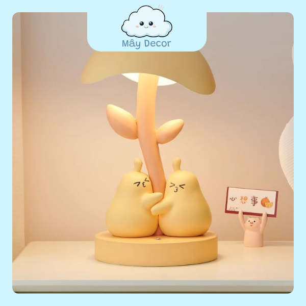 Đèn Thỏ Ôm Hoa